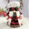 Christmas decorations, Christmas dolls, home decorations, Nordic faceless elders, chef hats, Christmas ornaments Specification image